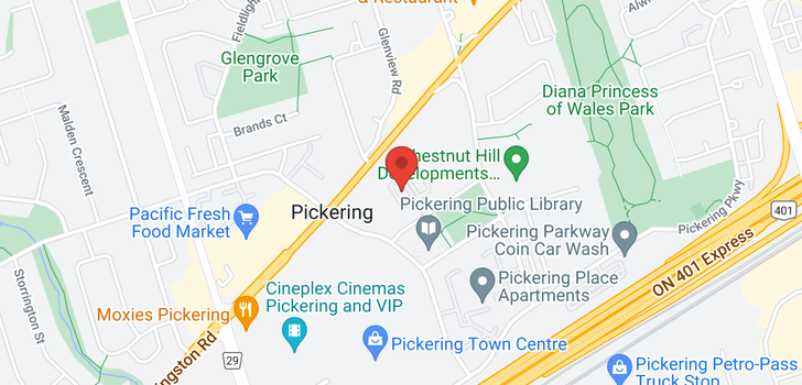 map of 12143 127 ST NW